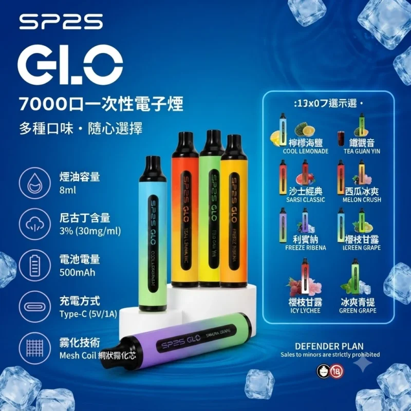 SP2s拋棄式7000口-SP2s電子煙官網
